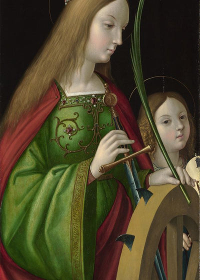 Leonardo Da Vinci St Catherine Of Alexandria Default Title