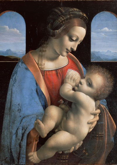 Leonardo Da Vinci The Madonna And Child (The Litta Madonna) Default Title