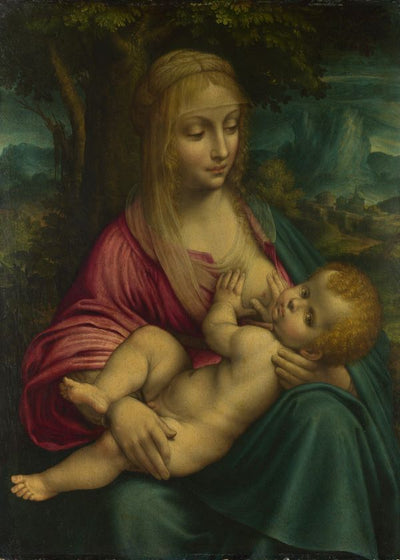Leonardo Da Vinci The Virgin And Child Default Title