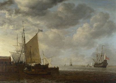 Simon de Vlieger, A View of an Estuary Default Title