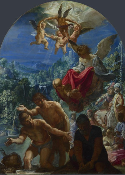 Adam Elsheimer The Baptism of Christ Default Title