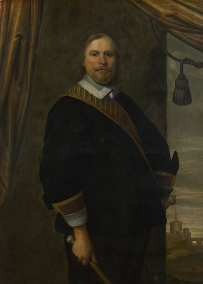 Everdingen Cesar Boetius van Portrait of a Dutch Commander Default Title