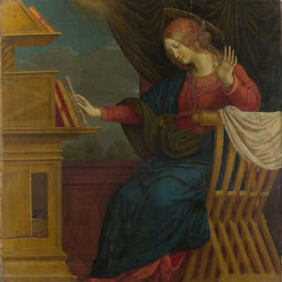 Gaudenzio Ferrari, The Annunciation, The Virgin Mary Default Title