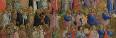 Fra Angelico, The Virgin Mary with the Apostles and Other Saints Default Title