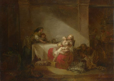 Jean Honore Fragonard, Interior Scene Default Title