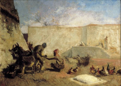 Fortuny Marsal, Maria, Moroccan blacksmith, shoeing horses Default Title