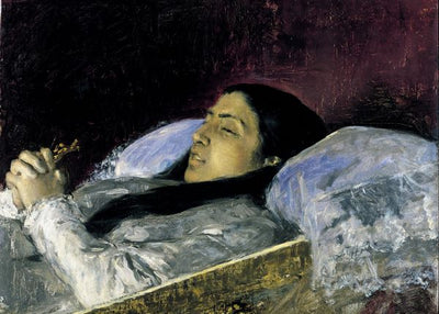 Fortuny Marsal, Maria, Ms. Del Castillo on his deathbed Default Title