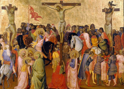 Agnolo Gaddi, Crucifixion painting Default Title