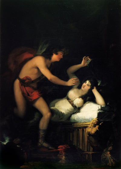 Goya Francisco de Allegory of Love Cupid and Psyche Default Title