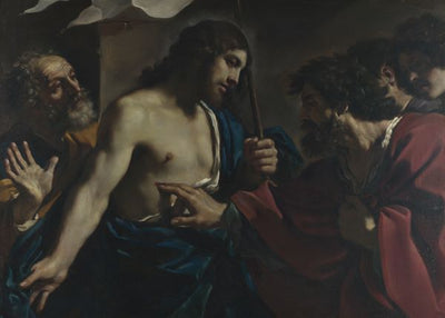 Guercino, The Incredulity of Saint Thomas Default Title