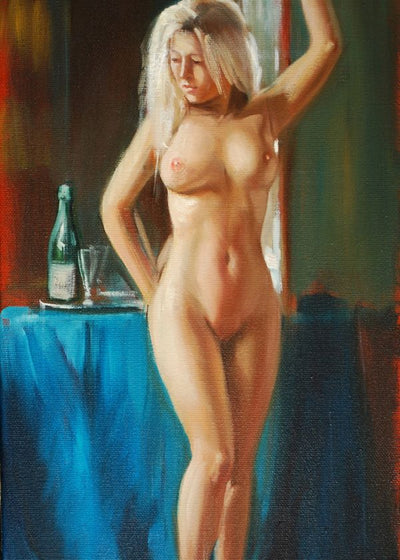 Gulyas Laszlo Blonde woman Default Title