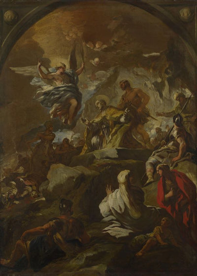 Luca Giordano The Martyrdom of Saint Januarius Default Title