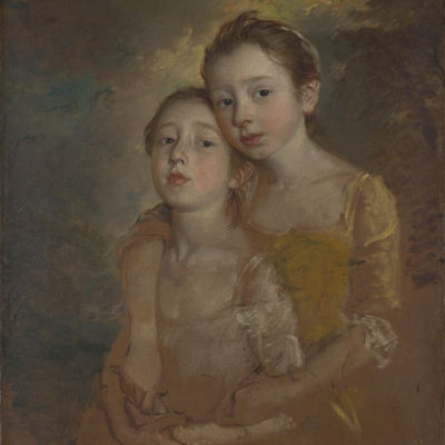 Thomas Gainsborough, The Painter's Daughters with a Cat Default Title