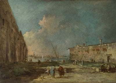 Francesco Guardi, A View near Venice Default Title