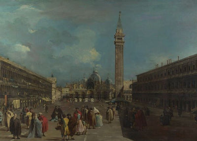Francesco Guardi, Venice, Piazza San Marco painting Default Title