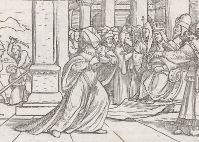 Hans Holbein The Younger, Athaliah Rips Her Clothes For The High Priest Default Title