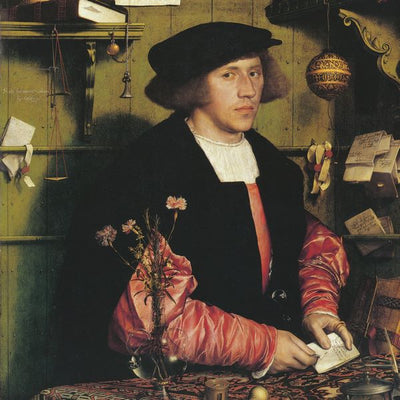 Hans Holbein The Younger, Portrait Of The Merchant Georg Gisze Default Title