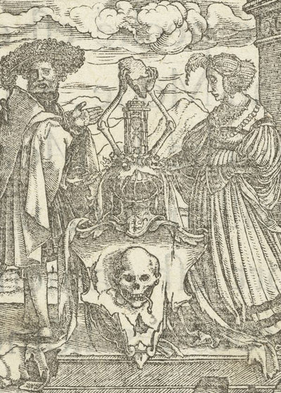 Hans Holbein The Younger Weapon Of Death Flanked By Husband And Wife Default Title