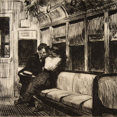 Hopper Edward, Night On The El Train Default Title