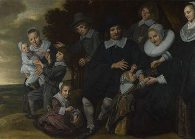 Frans Hals, A Family Group in a Landscape Default Title
