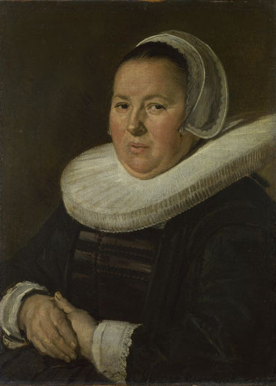 Frans Hals Portrait of a Middle Aged Woman with Hands Folded Default Title