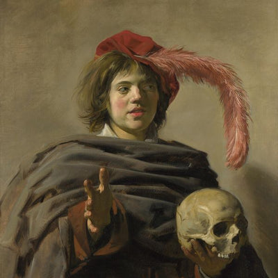 Frans Hals, Young Man holding a Skull Vanitas Default Title