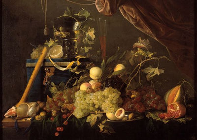 Heem, Jan Davidsz de, Still Life with Fruit and boxes Default Title