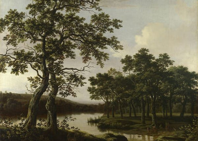 Joris van der Haagen, A River Landscape Default Title