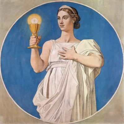Jean Auguste Dominique Ingres, Allegory Of Faith Default Title