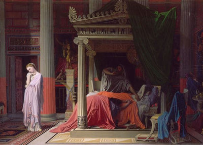 Jean Auguste Dominique Ingres, The Illness Of Antiochus And Antiochus And Stratonice Default Title