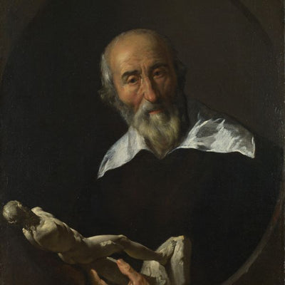 Italian, North, A Man holding an Armless Statuette Default Title