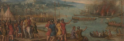 Italian, Venetian, A Naval Battle Default Title