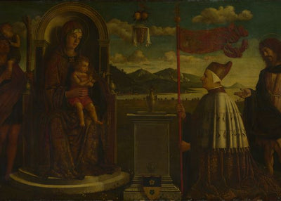 Italian, Venetian, The Virgin and Child with Saints Default Title