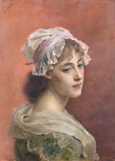 Gustave Jean Jacquet Lost in thought French Default Title