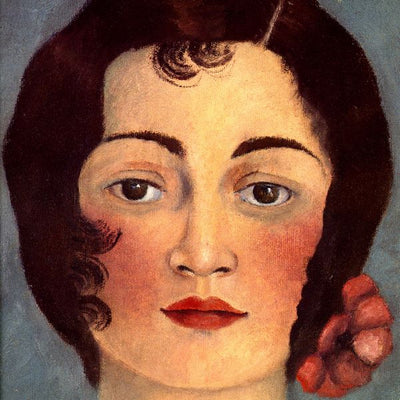 Frida Kahlo, Portrait d'une femme en blanc Default Title
