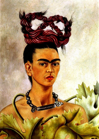Frida Kahlo Self portrait with the plait Default Title