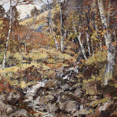 James Kay, A Woodland Stream, Autumn Default Title