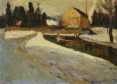 Kandinsky, Wassily, Schwabing, Wintersonne, 1901 Default Title
