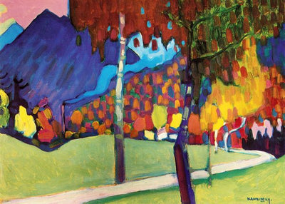 Wassily Kandinsky, Autumn Study near Oberau 1908 Default Title