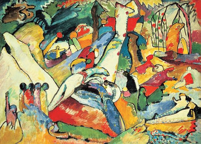 Wassily Kandinsky, Study to Composition II, 1910 Default Title