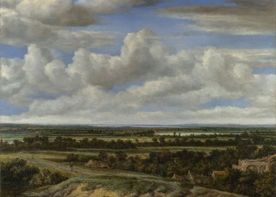 Philips Koninck, An Extensive Landscape with a Road by a River Default Title