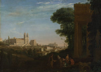 Claude Lorrain, A View in Rome Default Title
