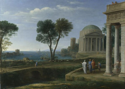 Claude Lorrain, Landscape with Aeneas at Delos Default Title