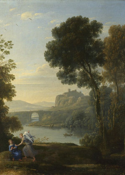 Claude Lorrain Landscape with Hagar and the Angel Default Title