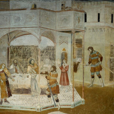 Pietro Lorenzetti, Fresco Feast Of Herod Default Title
