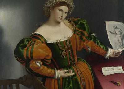 Lorenzo Lotto, Portrait of a Woman inspired by Lucretia Default Title