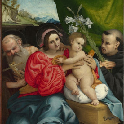 Lorenzo Lotto, The Virgin and Child with Saints Default Title