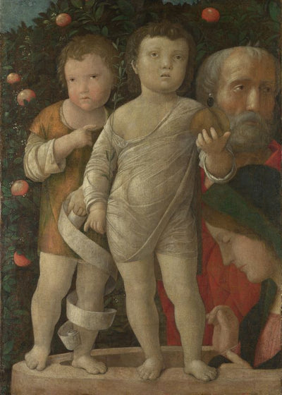 Andrea Mantegna The Holy Family with Saint John Default Title