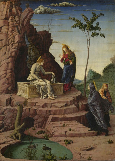 Andrea Mantegna The Maries at the Sepulchre Default Title