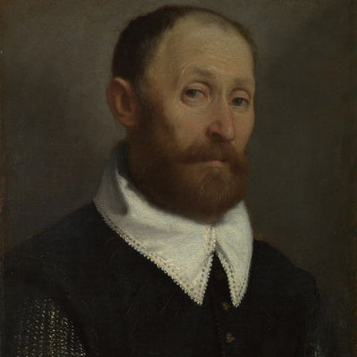 Giovanni Battista Moroni, Portrait of a Man with Raised Eyebrows Default Title